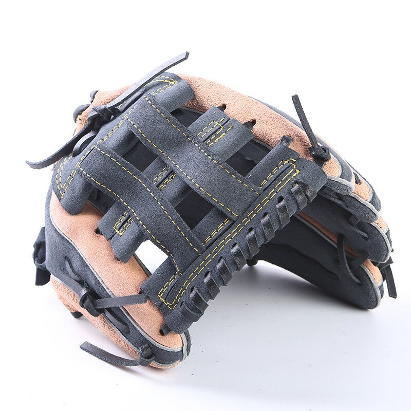 Gants De Baseball en cuir pour hommes, accessoires De Softball, équipement d'entraînement