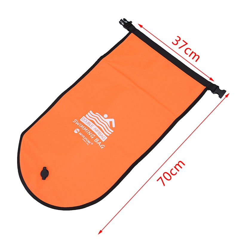 Opblaasbare Tow Float Dry Bag Air Bag Met Taille Riem Zwemmen Boei Veiligheid Opblaasbare Zak