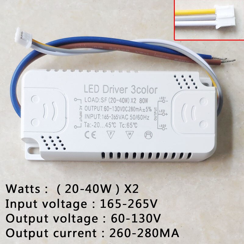 Led Driver 3 Kleur Adapter Voor Led Verlichting AC... – Vicedeal