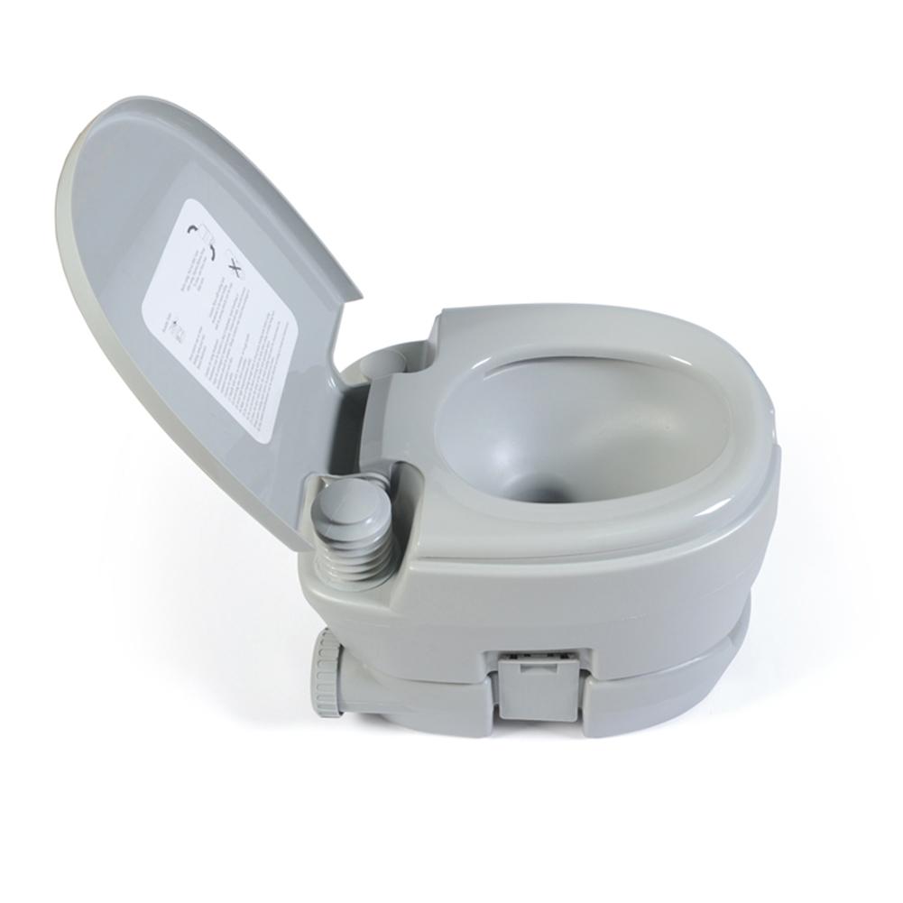 Portable Toilet Push-button Comfortable Flush Toilet Commode Potty Toilet Potty For Travel Camping Hiking Trip Outdoor