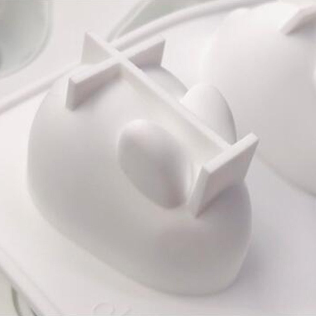 6 Siliconen Mould Voor Bunny Mousse Cake Kom Taart Ijs Gelei Silicone Bakvorm Bakken Taart Tools