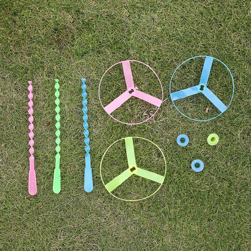 Mini Twist Trekkrachtkoord Vliegende Schotels Educatief Speelgoed Outdoor Game Pasen Kids Vliegende Plastic Speelgoed Balans Vogel