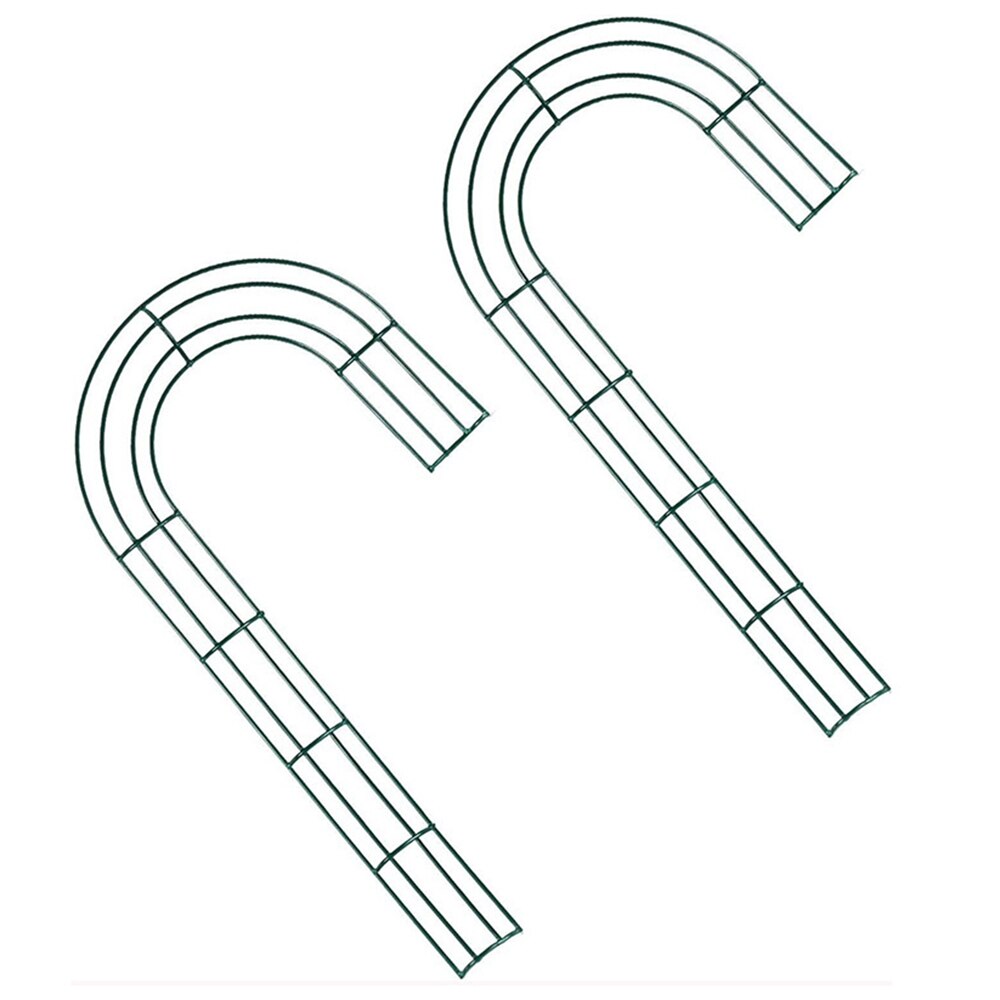 2 stuks kerstgrafsteen krans hanger, verstelbare grafkrans haak staat voor grafsteen graf decoratie (16,2-25 cm