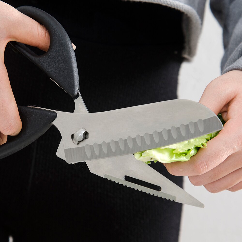 Roestvrijstalen Keuken Schaar Multifunctionele Heavy Duty Afneembare Keuken Gevogelte Schaar Voor Kip Vis Vlees Groenten