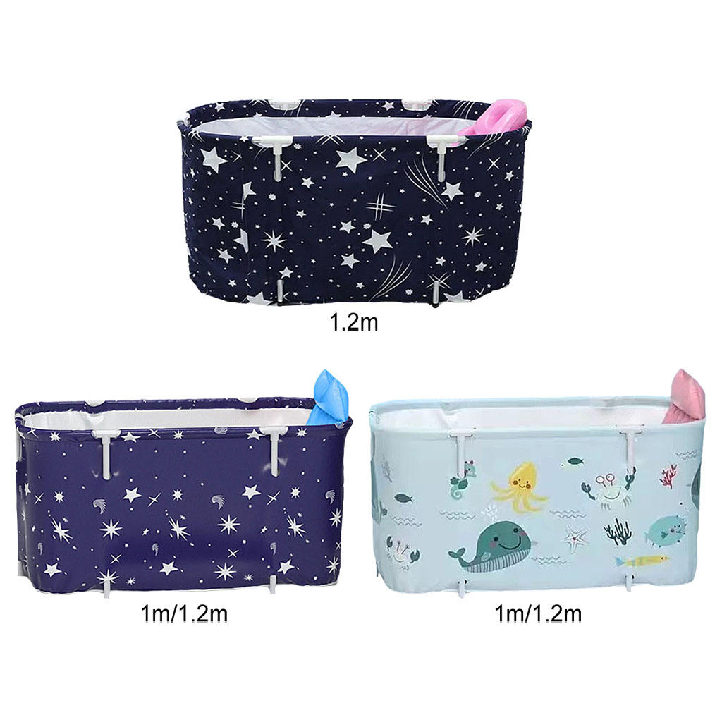 Vouwen Bad 360-Graden Isolatie Water Bad Draagbare Spa Bad Voor Badkamer Sauna Stoom Bloem Bad Inweken Volwassenen Baby