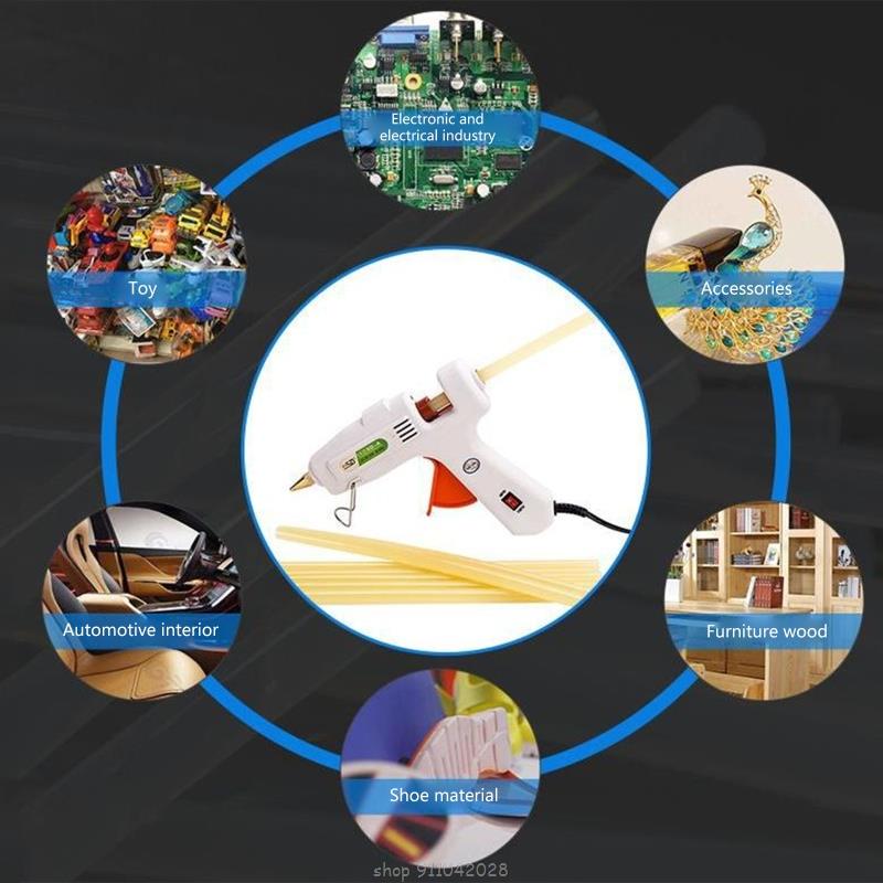 Multi-purpose Clear Glue Sticks -melt Glue Transparent Melt Adhesive for Adults Diy Sealing Repairing A8