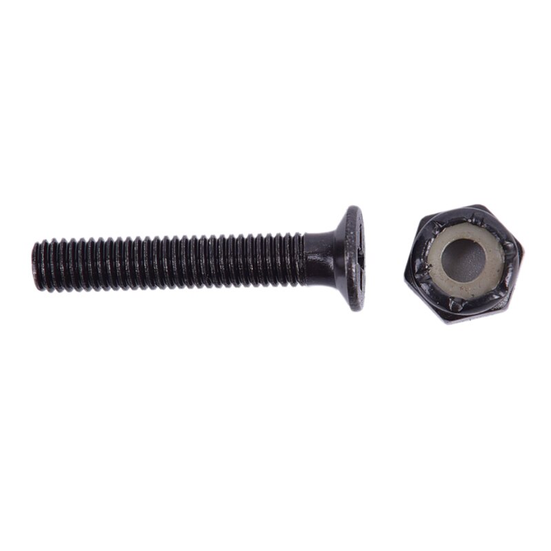 Pack of Skateboard Longboard Hardware Mounting Bolts Set Carbon Steel Screws