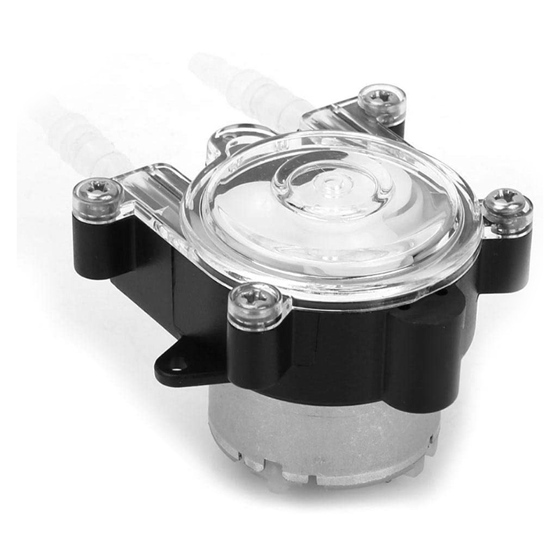 Miniature Dosing Pump Peristaltic Pump for Chemical Analysis of Laboratory Aquariums DC 12V: Default Title