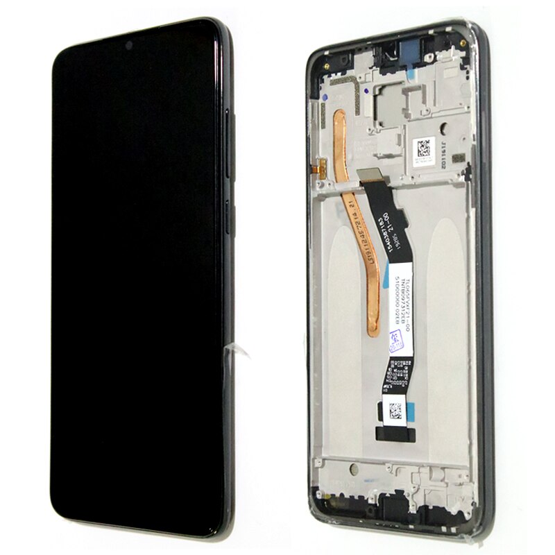 100% Originele Ips Display Met Frame Voor Xiaomi Redmi Note 8 Lcd Touch Screen Digitizer Vergadering Note 8 Pro Reparatie onderdelen