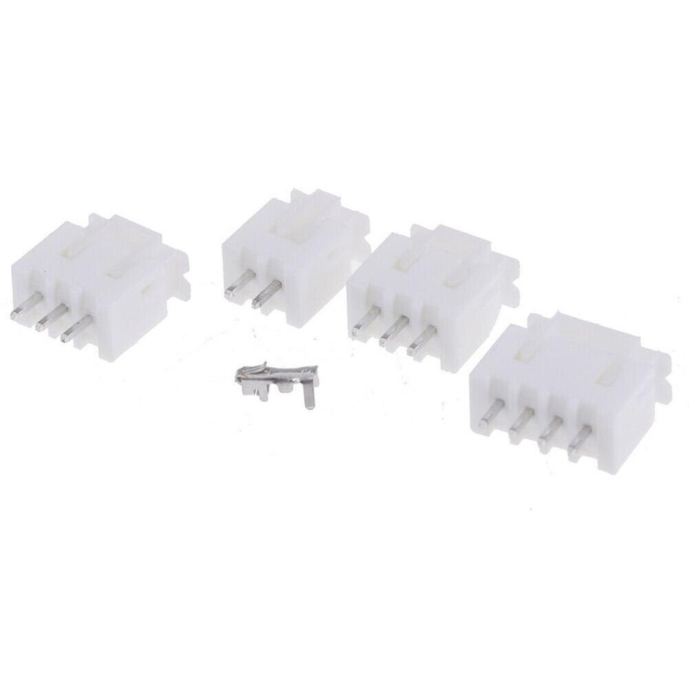 250/230pcs 2.54mm XH2.54 2p 3p 4 pin Connector plug + straight needle + terminal socket Header wire Adaptor