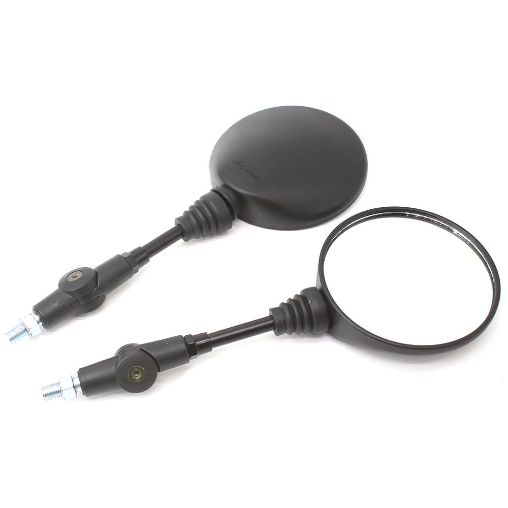 Uniwersalny 1 para składane motocyklowe lusterko wsteczne 10mm dla Yamaha Honda wysokiej jakości