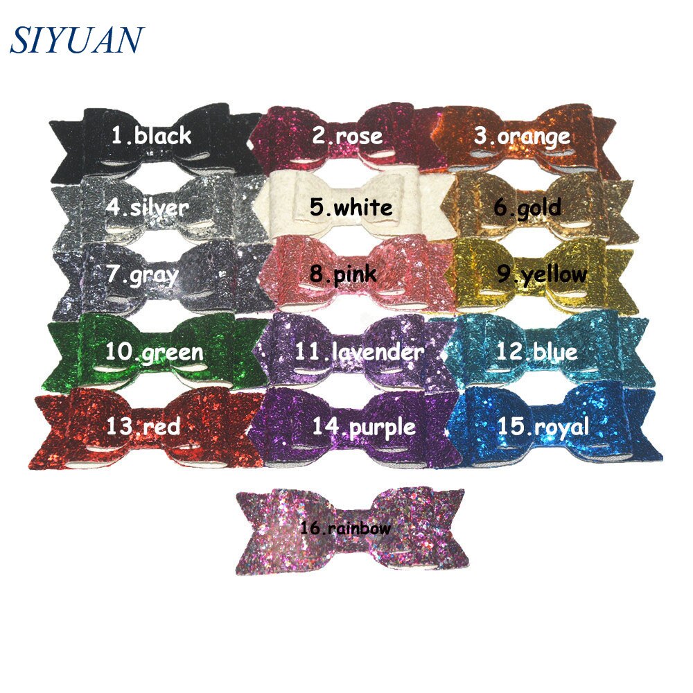 Lot de 50 épingles à cheveux en cuir pailleté brodé à 3- couches de 3.5*1.2 cm pour mère et enfant, accessoires pour cheveux de fille, hdj 120