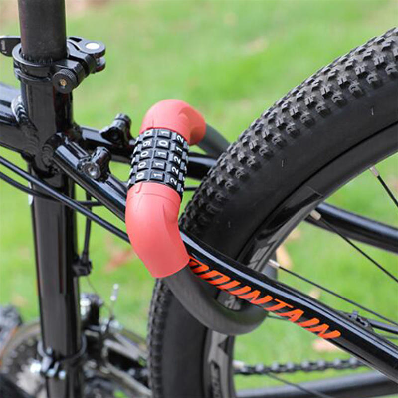 Bike Lock Combination 5-digit Codes Bicycle Lock Safety Lock Equipment Bicycle Accessories Anti-theft MTB Bicycle Lock