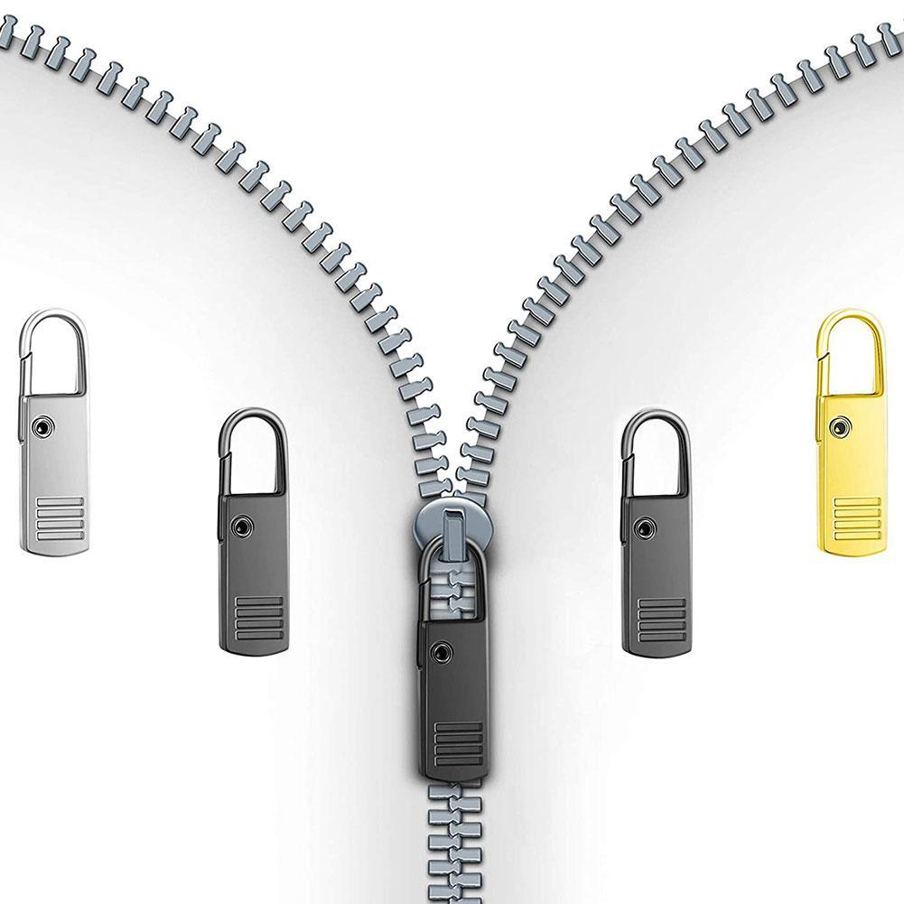 1pcs Zipper Pulls Tab Replacement Luggage Zipper Pull Zippers Handle Fixer Repair Extension Mend Tags For Suitcase Backpack V9Y4
