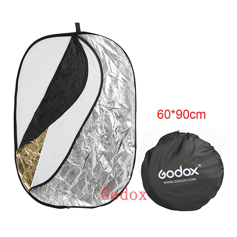 Godox 5in1 90*120cm fotografia refletor beauty dish photo photographie rebatedor fotografico reflector photography accessories