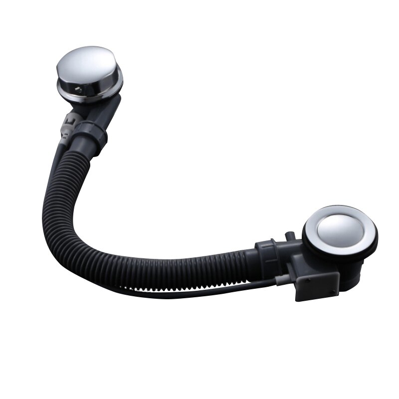 Copper Knob Bouncing Cable Black Motorized Belt Overflow Bathtub Water Floor Drain Copper Knob Bounce Cable Black Motorized Wi