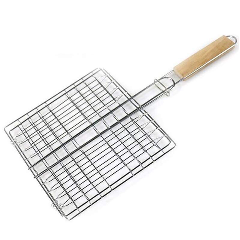 Barbecue Grill Mat Stainless Steel Replacement Meshes Wire Net Non-stick Grilling Mesh Mat Outdoor Cook BBQ Accessories