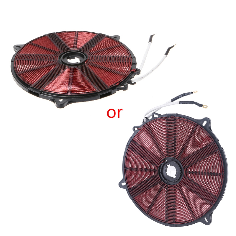 Induction Cooker Coil Cooking Component Heating 2000W 220V Universal Panel Copper Plated Coils Safe Kitchen Part