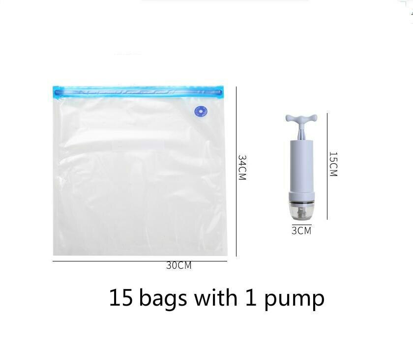 3D Printer Filament Vacuüm Opbergtas Filament Droger Bewaring Vochtigheid Slip Vacuumsealing Zakken Dat Houden Filament Droog: 15 Bags With Pump