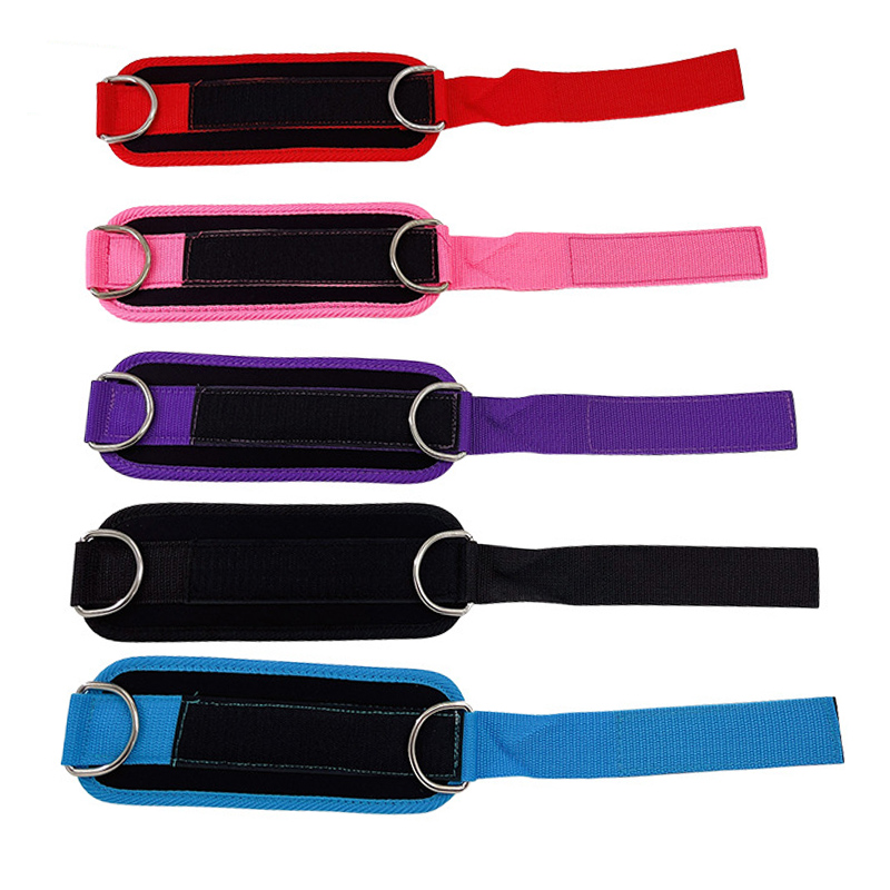 Enkelbandjes Weerstandsband Elastische Oefening Been Kracht Yoga Pilates Extra Trekkoord Gym Fitness Apparatuur Sport Vrouwen