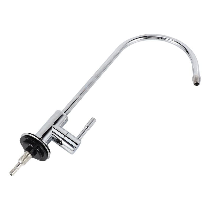 1/4 Inch Chrome Drinking Water Filter Faucet Reverse Osmosis Sink Kitchen Tap