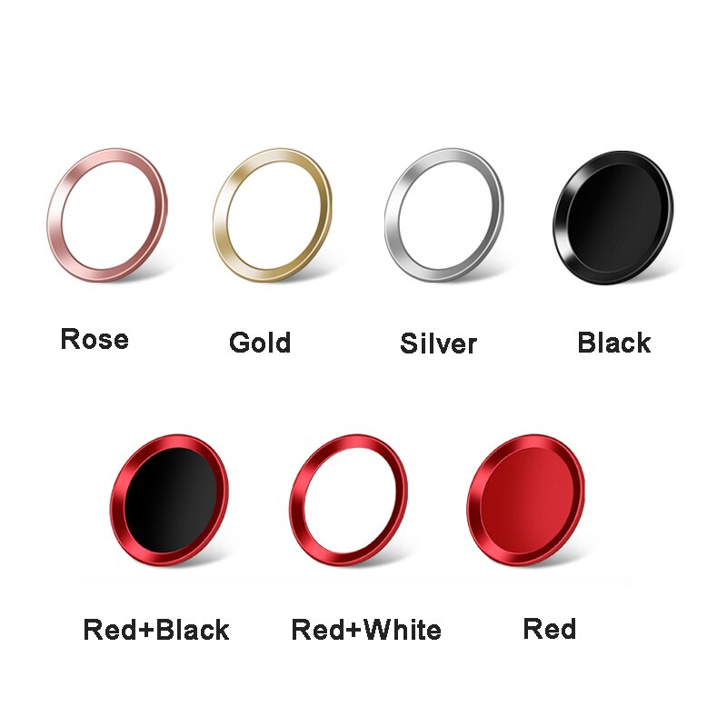 Vingerafdruk touch id-folie voor iphone 8 home-knop beschermfolie stickerfolie voor iphone 8 7 plus 5s se 6s 6 ipad air pro mini