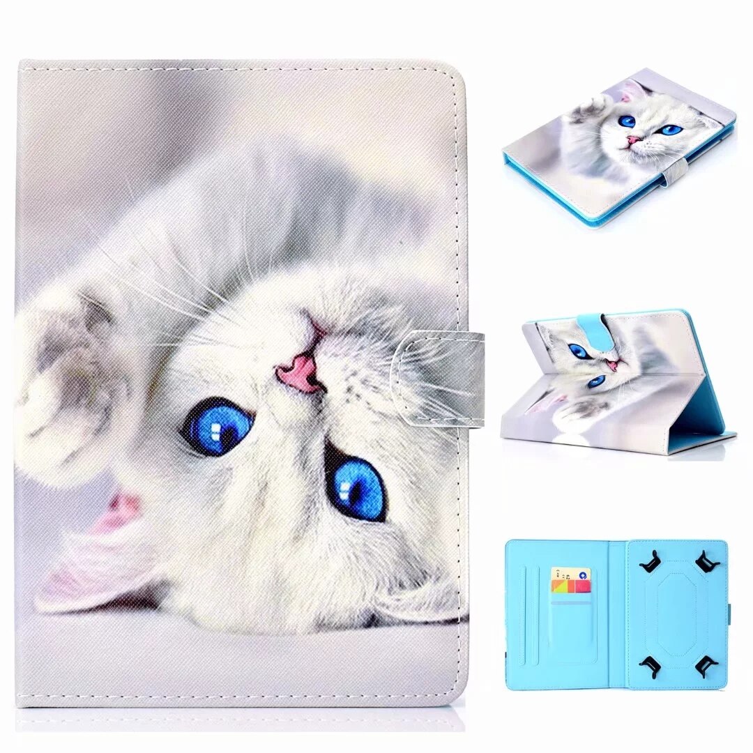 For Archos Core Access 70 3G 7" inch Tablet Universal Cover Case + Pen: Style 1-BM