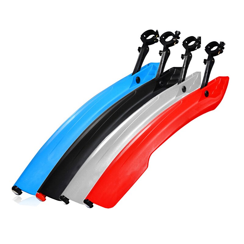 Staart Led-verlichting Mtb Fiets Spatbord Spatbord Mountainbike Voor Achter Spatbord Vleugel Plastic Fietsen Spatbord Onderdelen Accessoires