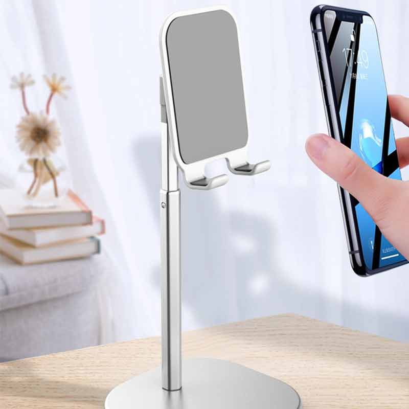 Alliage d'aluminium téléphone portable bureau debout universel paresseux support tablette rétractable diffusion en direct poursuite drame artefact