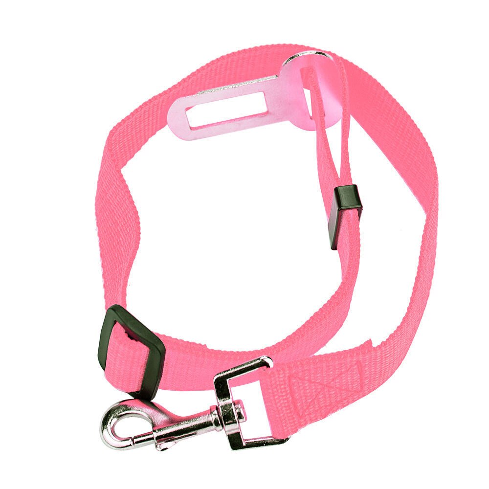 Vehículo para cinturón de seguridad de coche cinturón de seguridad arnés plomo Clip Gato perro seguridad tela de Nylon perro y gato seguro sentarse ajustable @ 01: G