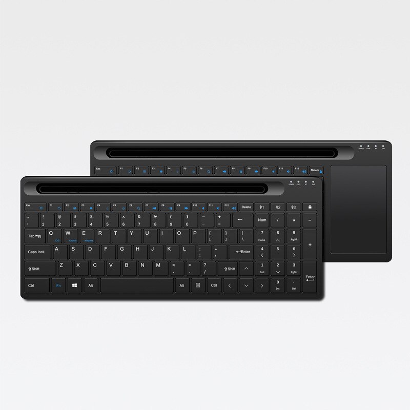 Bluetooth Keyboard for iPad Tablet Laptop Mobile Phone Magic wireless keyboard with touchpad for ipad