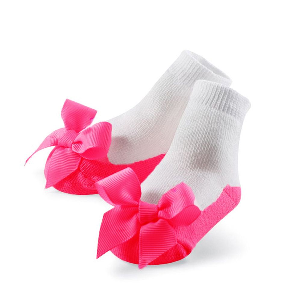 Baby Socks Infant Soft Bed Floor Socks Girls Newborns Princess Bowknot Socks Birthday Girls 0-12 Months