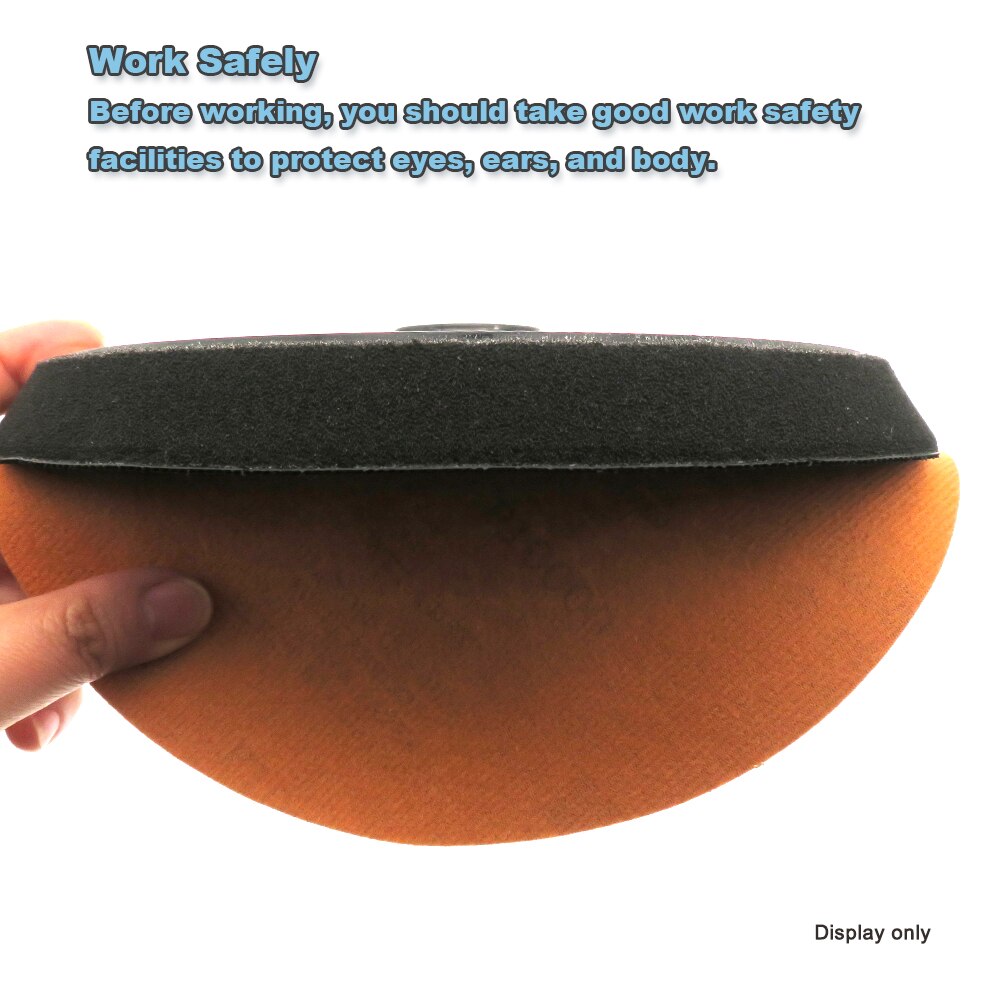 9inch 215mm Wall Polishing Backing Plate Hook&amp;loop Replacement Sanding Pad for Drywall Sander