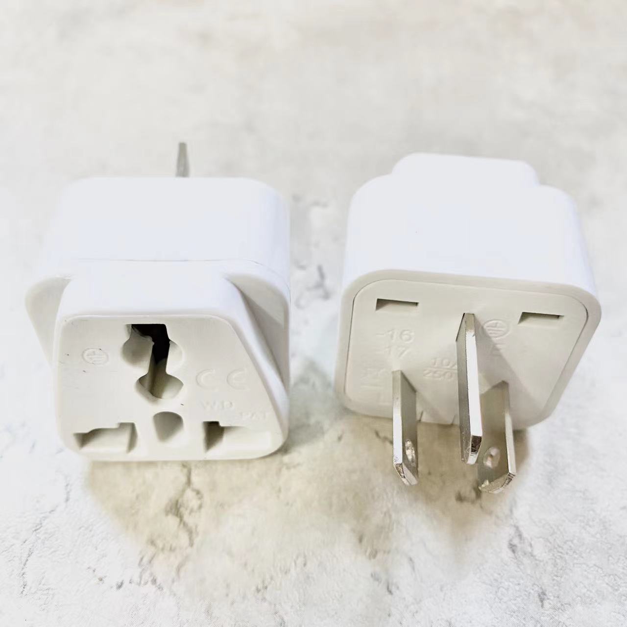Australia Zealand China Power Plug Adapter,AU Travel Adapter USA Grounded Outlet Universal Socket-Type IN- Argentina