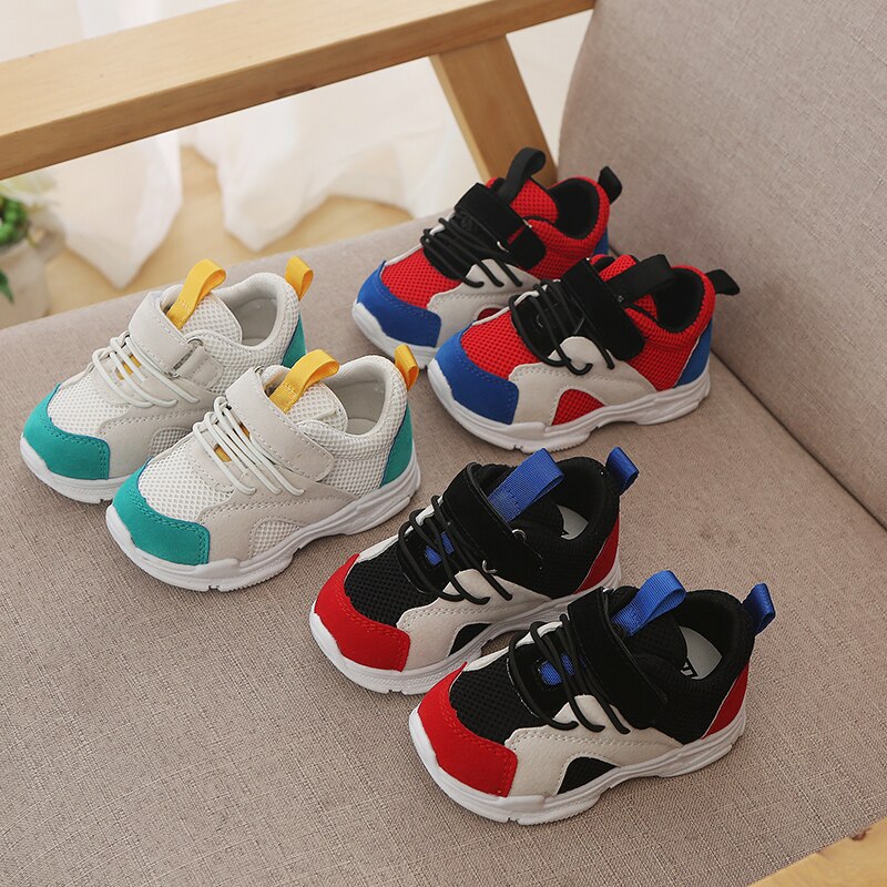 Kinderen schoenen Jongens Meisjes Mesh Ademend Rubber Sport Sneakers Loopschoenen Size22/23/24/25/26 /27