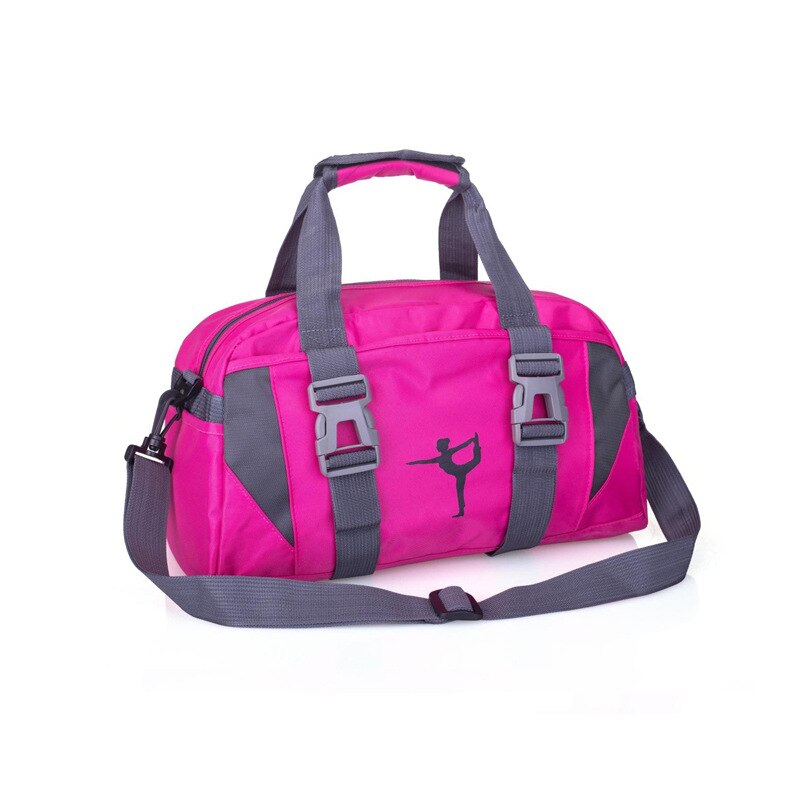 Jooga fitness laukku vedenpitävä nylon harjoitus olka crossbody urheilulaukku naisille fitness matka duffelivaatteet kuntosalilaukut