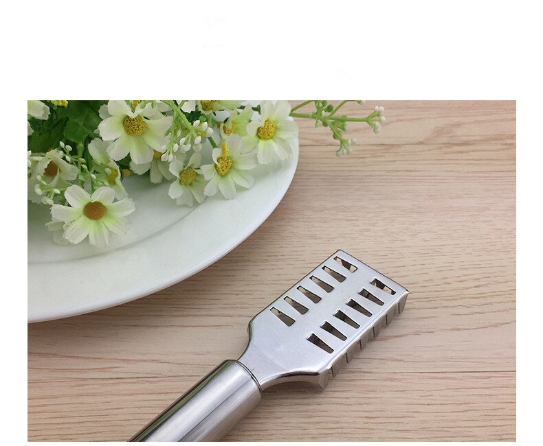 1pc keukenreiniging vishuid roestvrij staal visschubben borstelverwijderaar reiniger ontkalker huidverwijderaar schubbenverwijderaar zeevruchtenprikkers  ok 0950