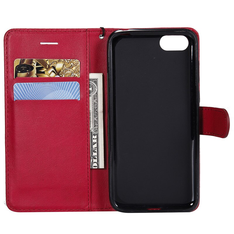 Honor 7 S Obudowa Huawei Honor 7 S DUA-L22 Obudowa 5.45 luksusowy skórzany portfel z klapką etui na telefony dla Huawei Honor 7 S 7 S Honor7S tylna okładka