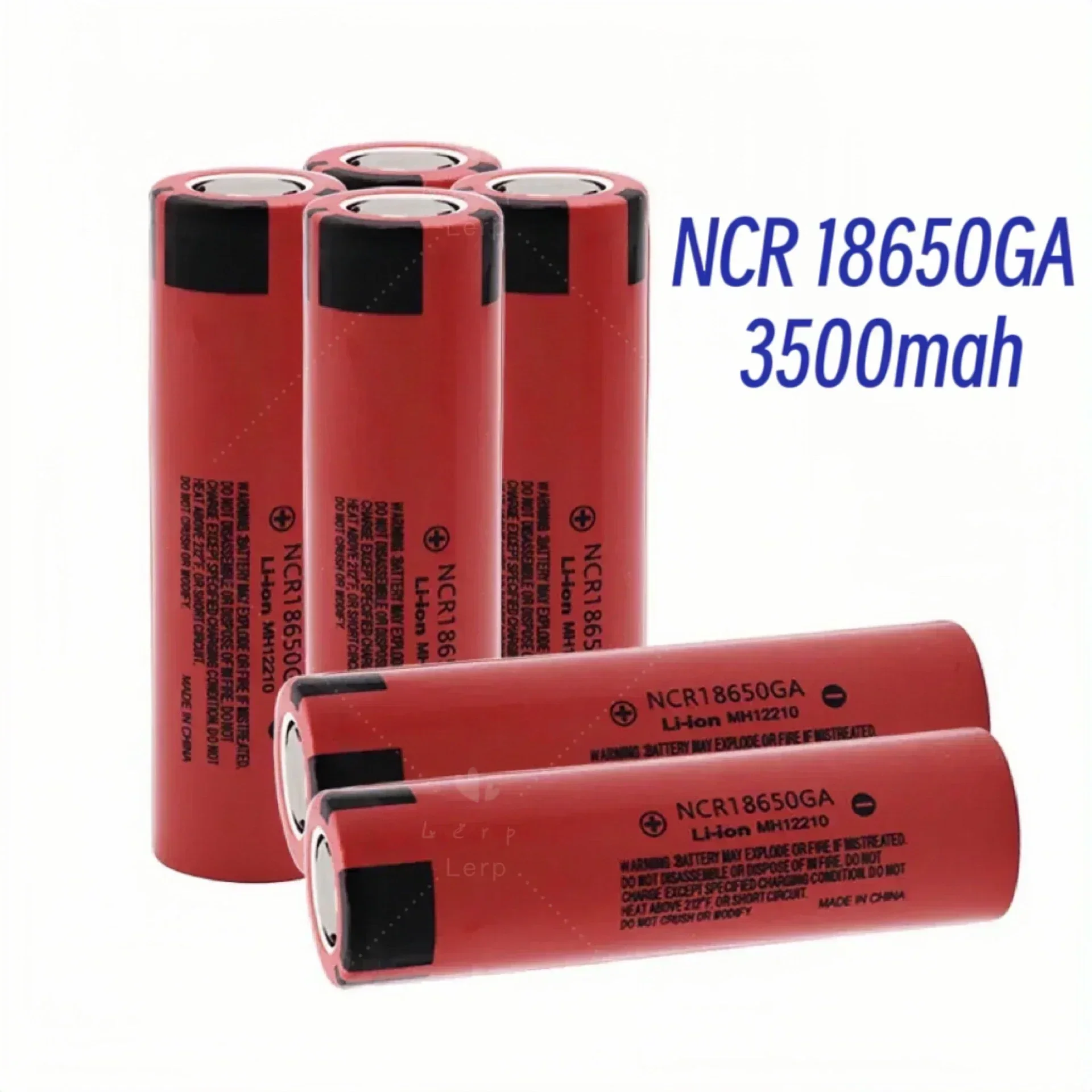 Brand 18650 GA rechargeable battery, lithium battery, 3.7V 3500mAh 30A