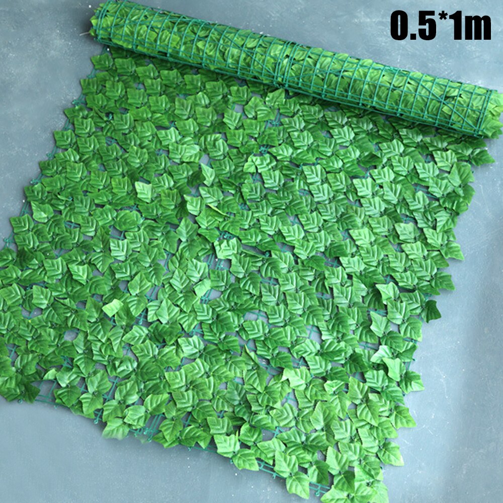 Garden Fence Artificial Fence Wall Landscaping Ivy Garden Fence Panel Artificial Leaf Garden Fence Screen Garden Trellis
