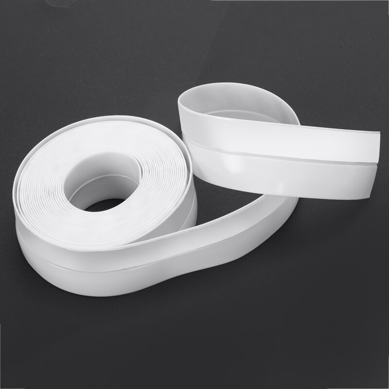 5M Self-adhesive Draught Excluder Strip Window Door Seal Weather Tape Rubber, White