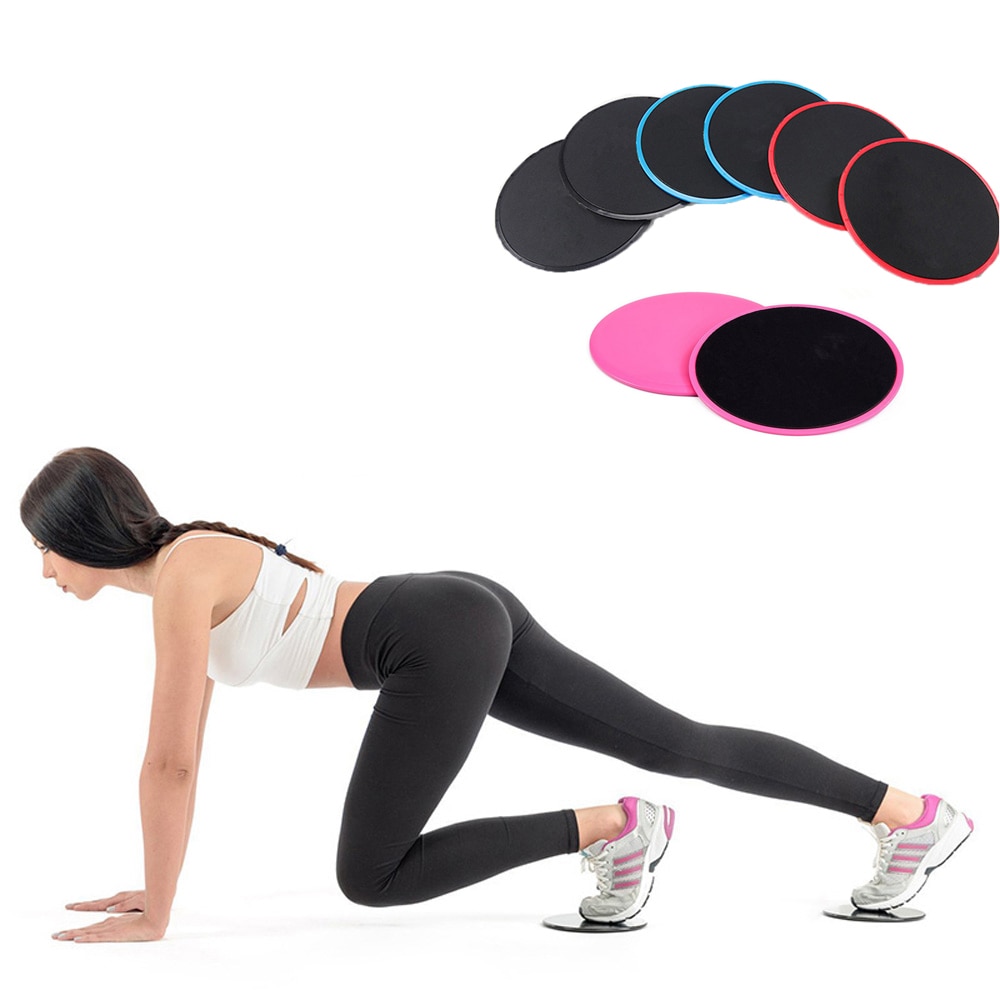 Yoga slide glijdende fitness schijf cirkel training slider bodybuilding oefening glijplaten sportvormgevingstools 2 stuks /4 stuks