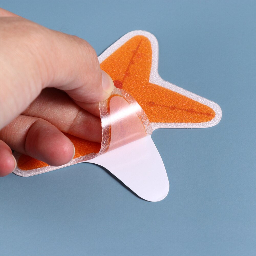 20pcs Marine Cartoon Stickers Cartoon Bathtub Stickers Slip Prevention Decals Self-adhesive Tub Pasters