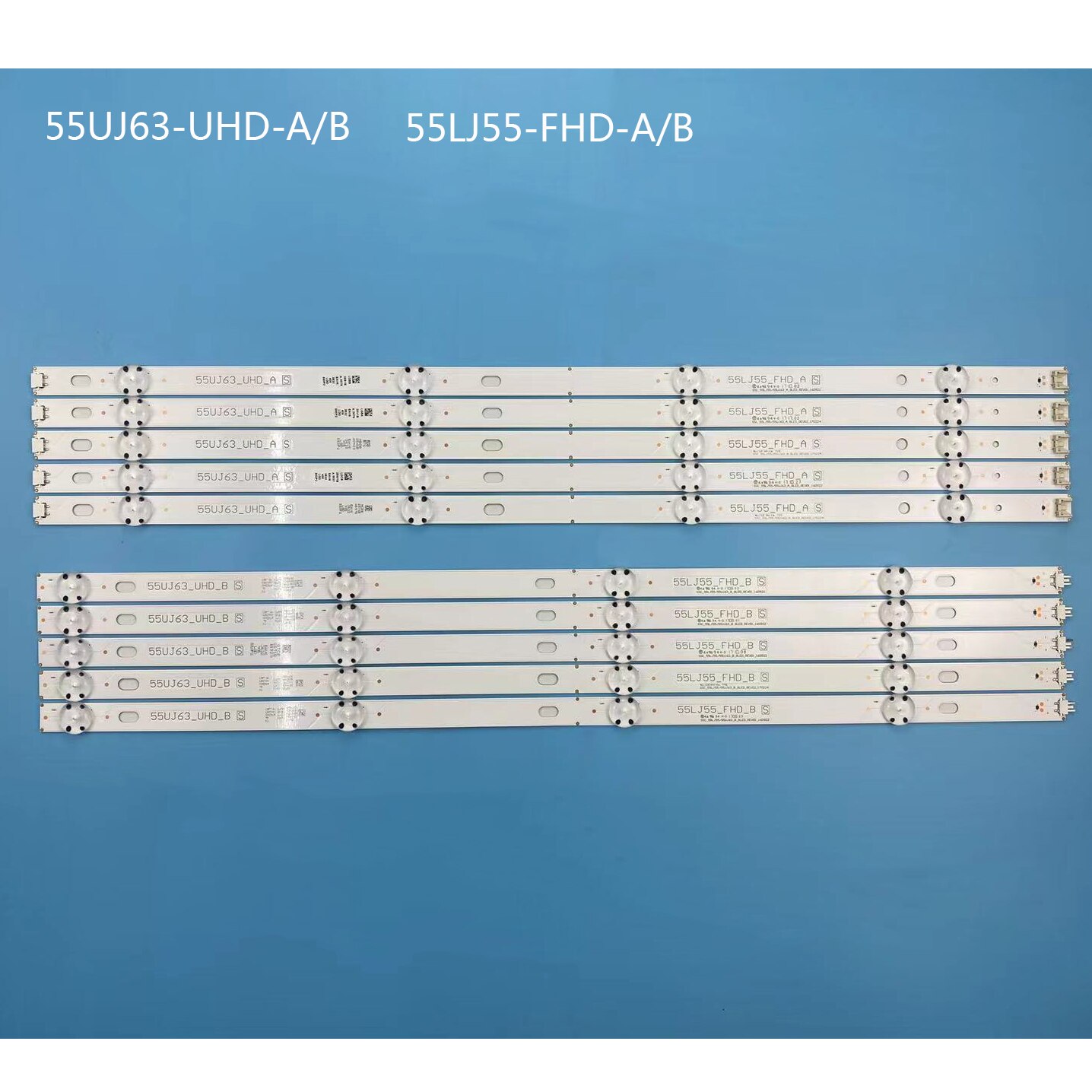 Tira de luces LED de retroiluminación, accesorio para LG 55UJ6309 55UJ635V 55UJ634V 55UJ630V 55LJ5550 55UJ6300 SSC _ 55lj55 55uj63 _ A B Eav63632405 EAV63673005