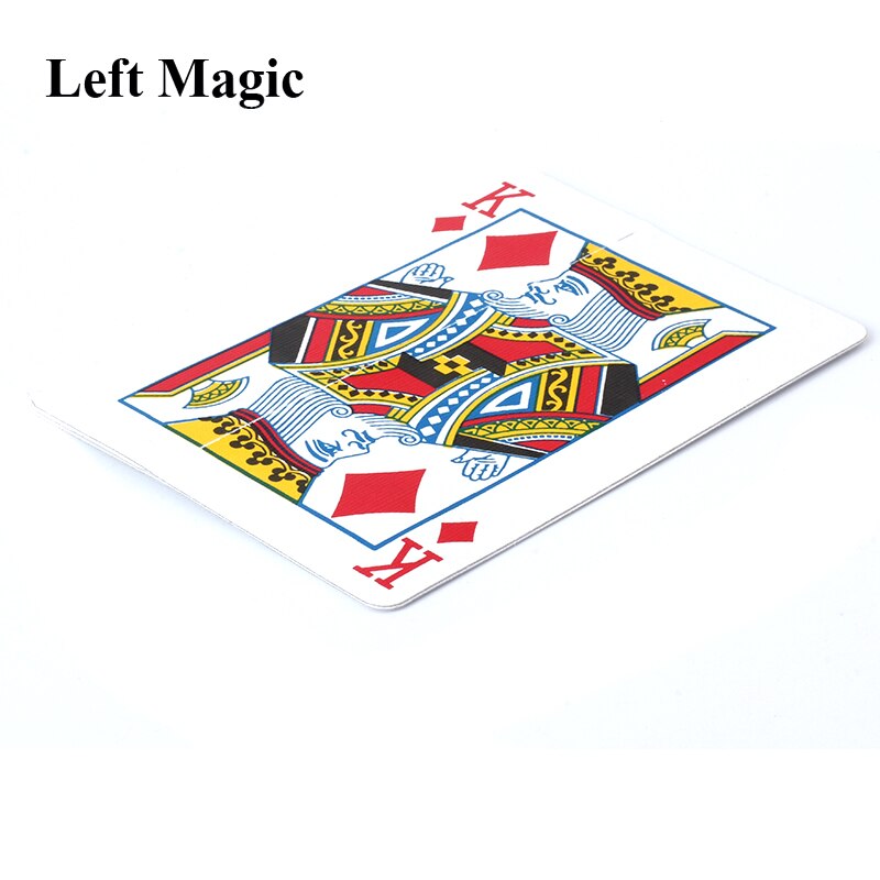 In-Air Ändern Gesicht In 0,1 Sec Karte-Close Up Magic Tricks Magie Requisiten Gimmick Bühne Mentalismus Straße komödie