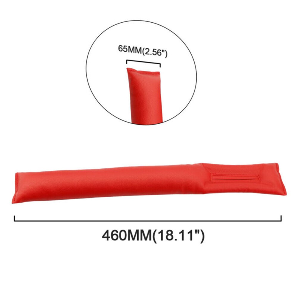 1pc auto-openingvullers voor het interieur van pu-leer en katoen, lekvrij vervangende onderdelen voor autostoelopeningvullers