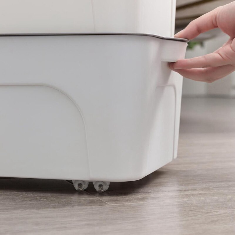 4 PCS Stickable Caster Directional Wheels Self Adhesive Storage Box Pulley Universal Furniture Wheel for Moving