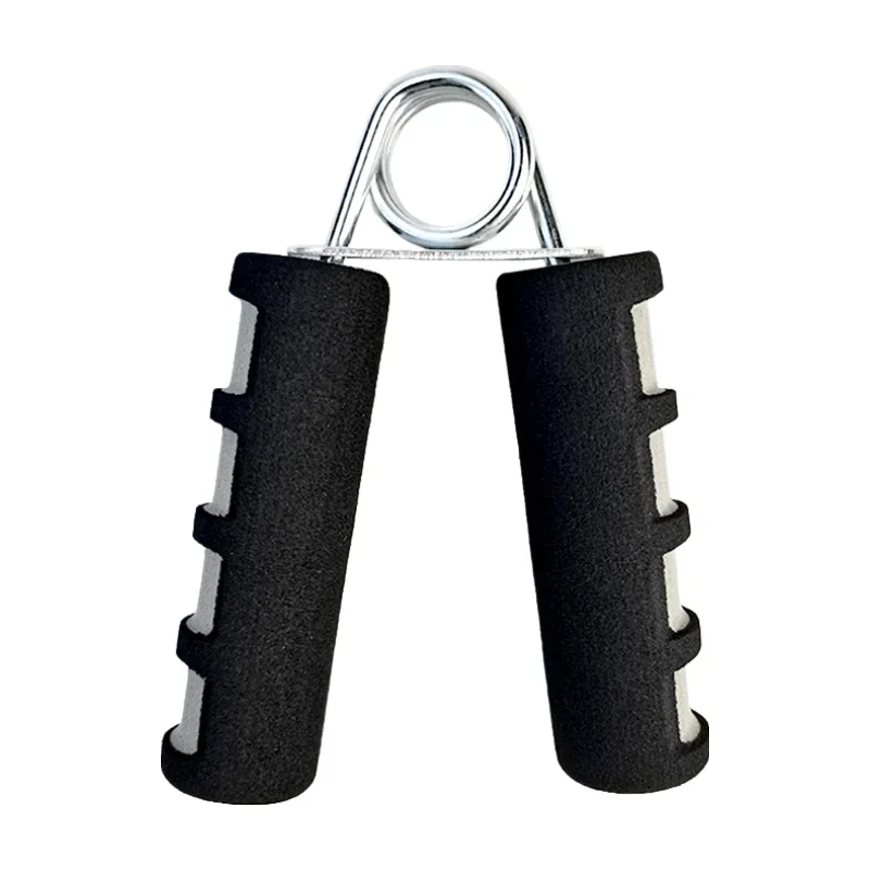 Agarre de mano con resorte, entrenador de fuerza para dedos, ejercitador de potencia, esponja, fortalecedor de antebrazo, expansor carpiano, entrenamiento muscular deportivo: Beige