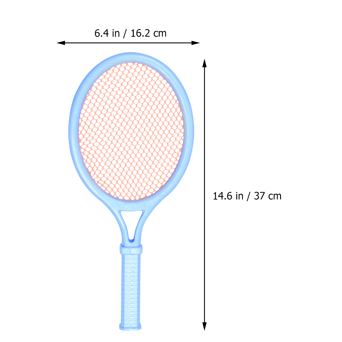 2 stk tennisracket leketøy tegneserie-stil racket morsomme utendørsaktiviteter leketøy treningsutstyr for barn som leker