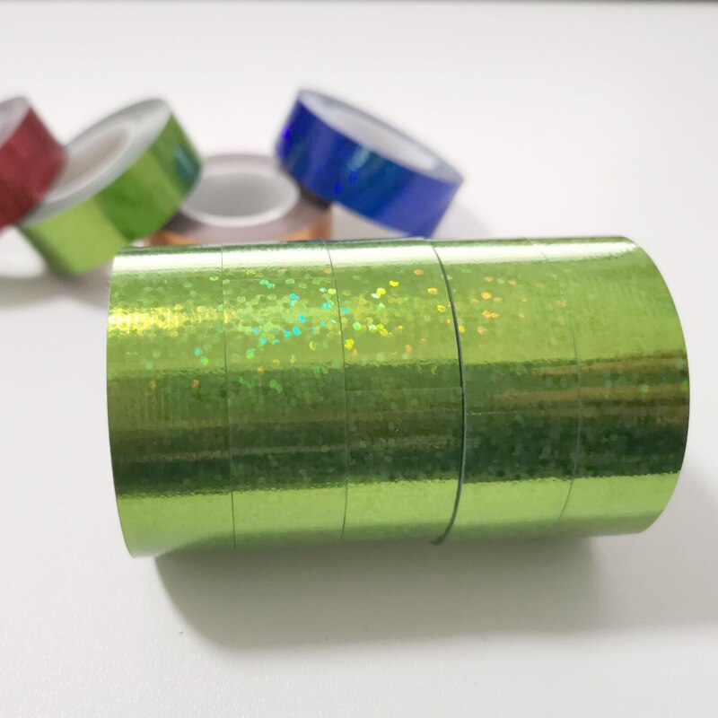 15 Mm X 5 M/Roll Afplakband Sticky Decoratief Papier Tape Set Diy Decoratie Kantoorbenodigdheden Plakboek